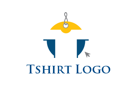 tag in circle with men tshirt logo