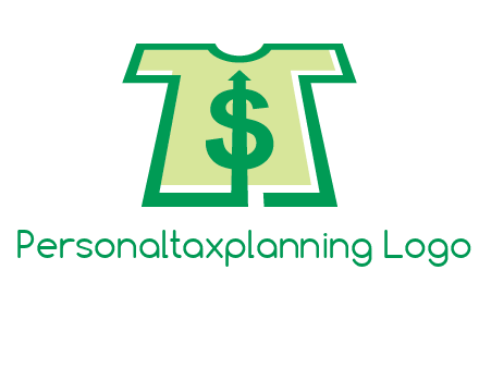 tshirt icon with dollar sign