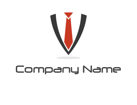 Suit Tie Business Man Logo