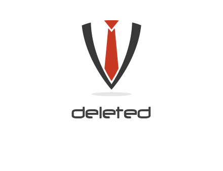 Suit Tie Business Man Logo