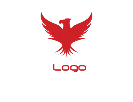 Bird wings logo