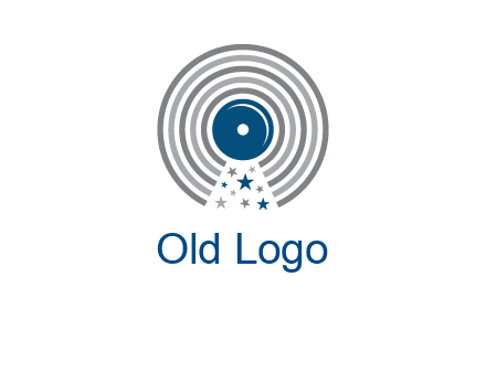 stars in gramophone cd logo