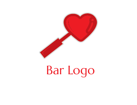 heart logo with magnifying icon