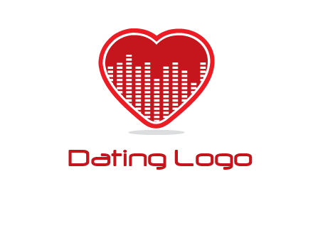 equalizer in heart logo