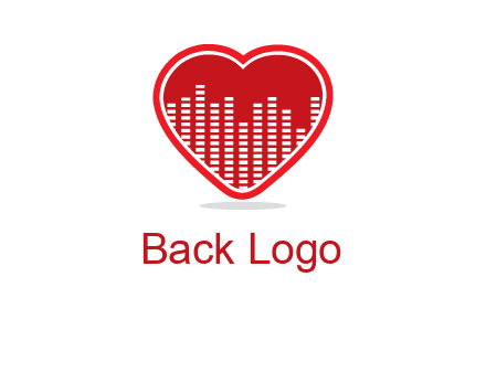 equalizer in heart logo