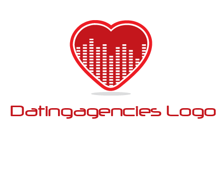 equalizer in heart logo