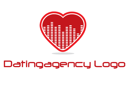 equalizer in heart logo