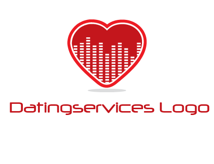 equalizer in heart logo