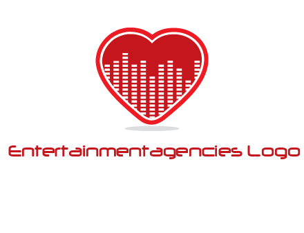 equalizer in heart logo