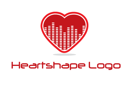 equalizer in heart logo