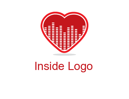 equalizer in heart logo