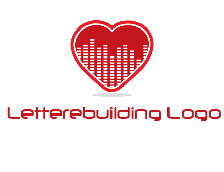 equalizer in heart logo