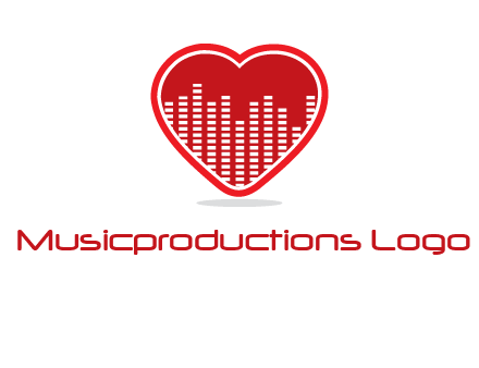 equalizer in heart logo