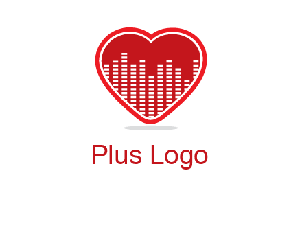 equalizer in heart logo
