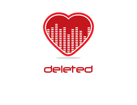 equalizer in heart logo