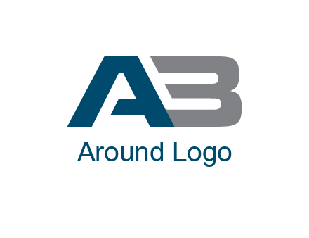 letter A and letter B as number 3