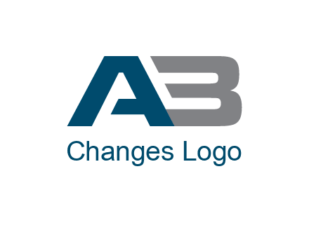 letter A and letter B as number 3