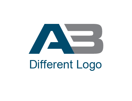 letter A and letter B as number 3