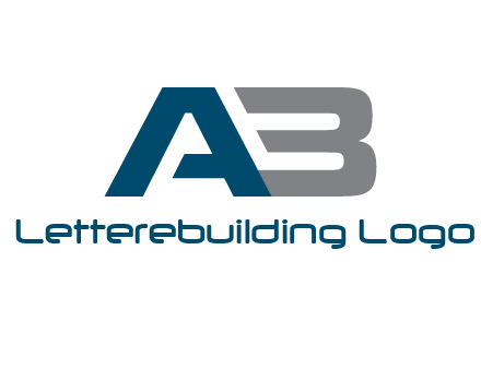 letter A and letter B as number 3