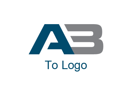 letter A and letter B as number 3