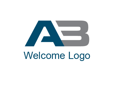 letter A and letter B as number 3