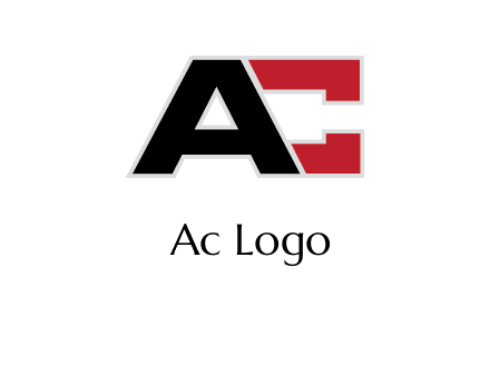 Letter A and C together 
