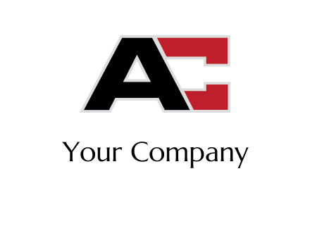 Letter A and C together 