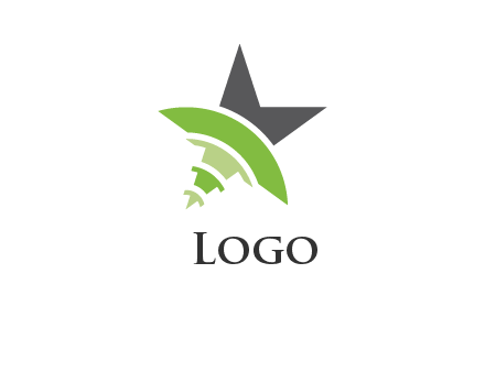 wifi in star communication logo