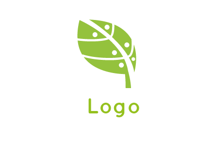 leaf eco friendly logo