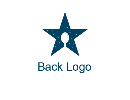 star and spoon logo design