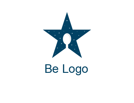 star and spoon logo design
