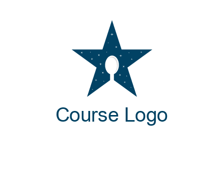 star and spoon logo design