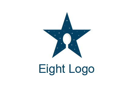 star and spoon logo design