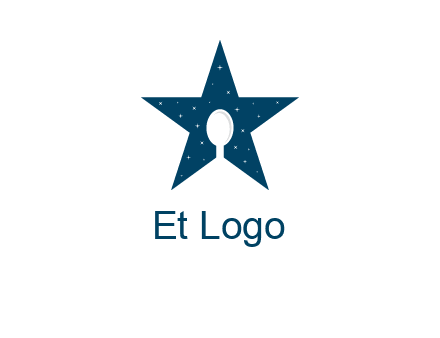 star and spoon logo design