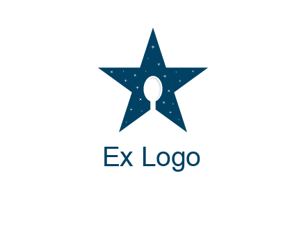 star and spoon logo design