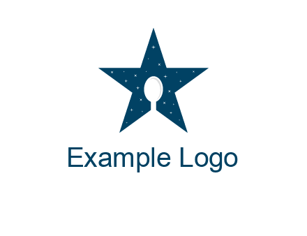 star and spoon logo design