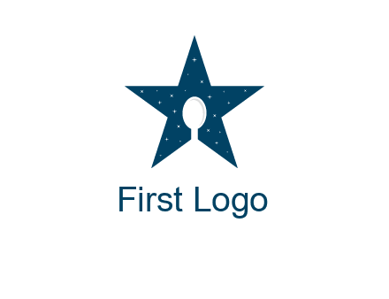 star and spoon logo design