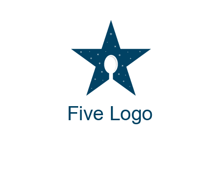 star and spoon logo design