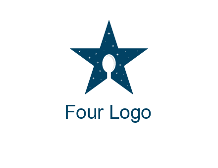 star and spoon logo design
