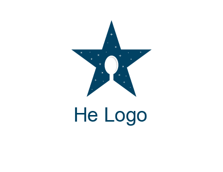 star and spoon logo design