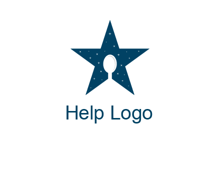 star and spoon logo design