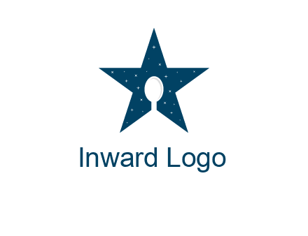 star and spoon logo design