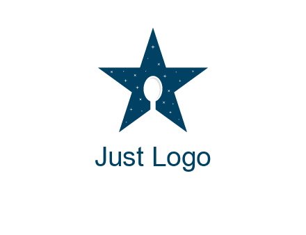 star and spoon logo design