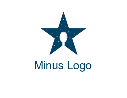 star and spoon logo design