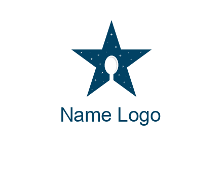 star and spoon logo design