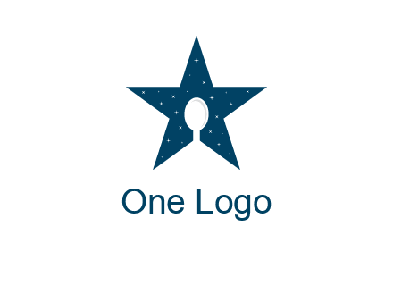 star and spoon logo design