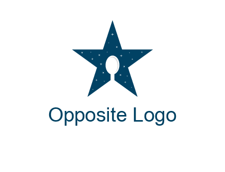 star and spoon logo design