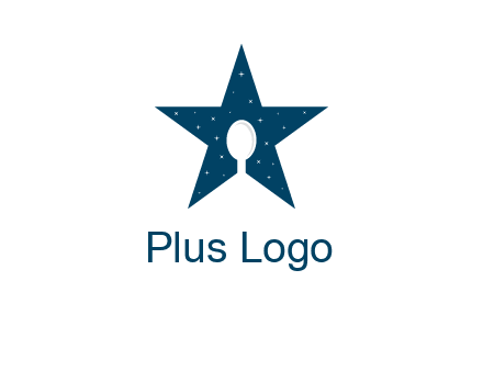 star and spoon logo design