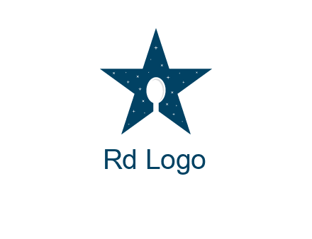 star and spoon logo design