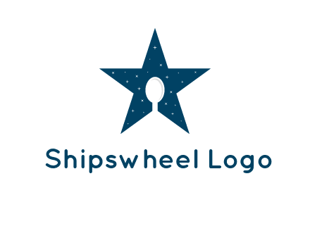 star and spoon logo design